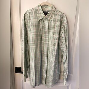 Men’s Brooks Brothers 100% Cotton Non-Iron Long Sleeve Button Up Dress Shirts L